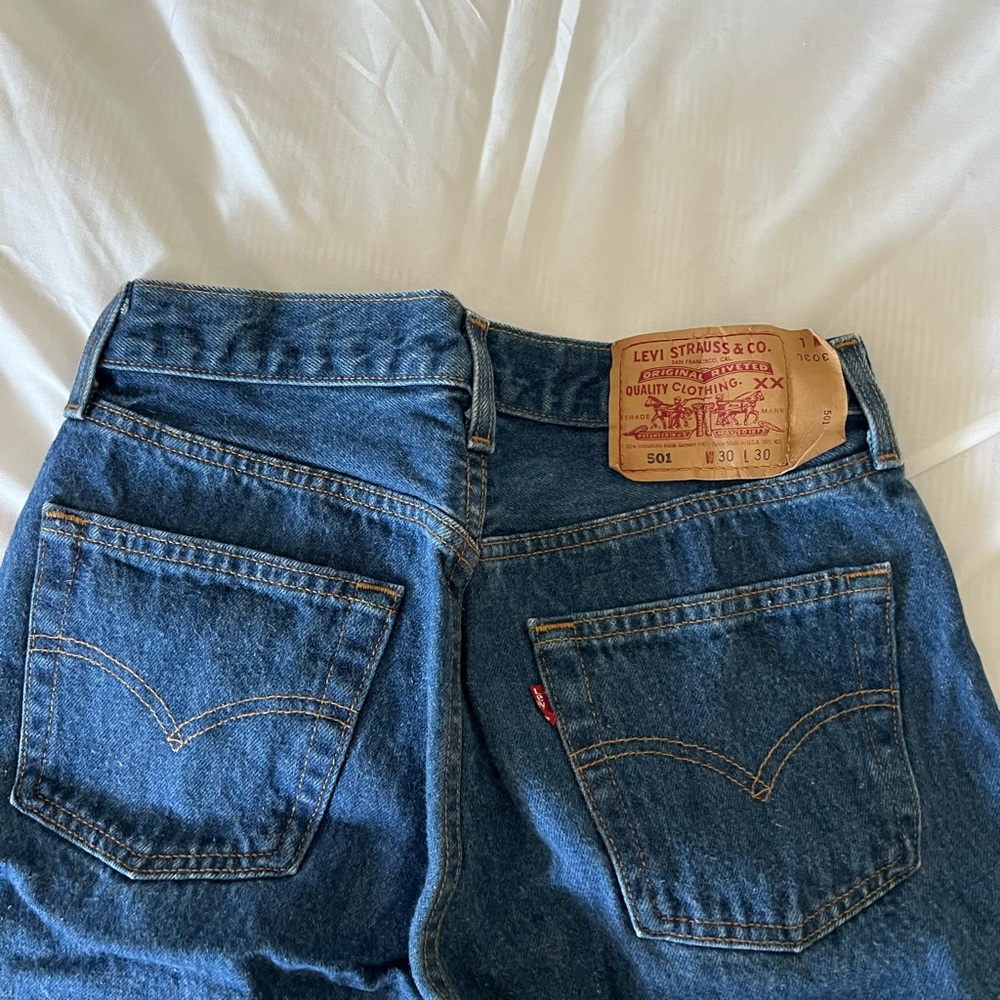 Levi's 501 Blue Men's Jeans 30x30